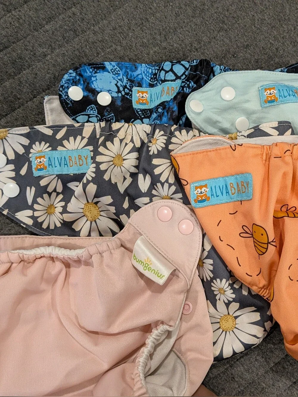 Five Pocket Diapers
